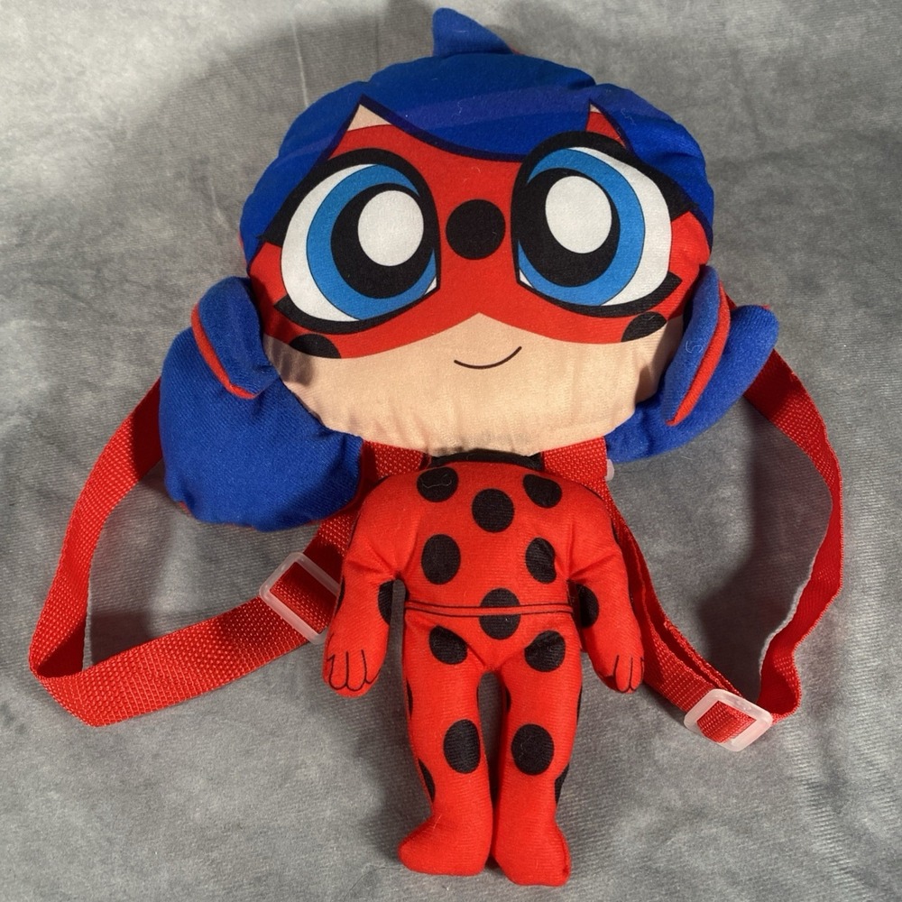 Miraculous Ladybug Plush Backpack Tales of Ladybug & Cat Noir